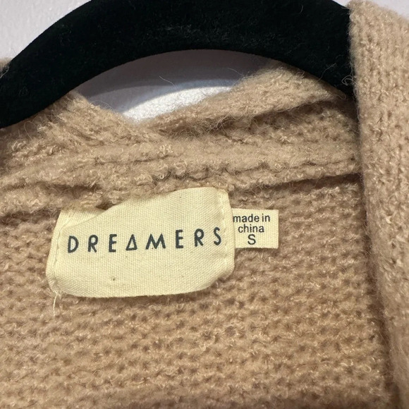 Brown oversized dreamers cardigan - Picture 2 of 3